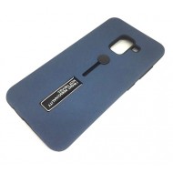 Capa Kickstand Matte Con Alza De Dedo Samsung Galaxy A8 2018 A530 Azul